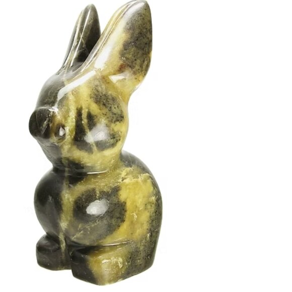 Soapstone Carving Kit - Rabbit - Stone Colours Vary - Picture 6 of 9